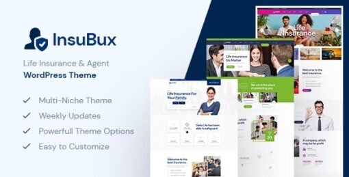 Insubux – Insurance Company WordPress Theme 1.0.2 1