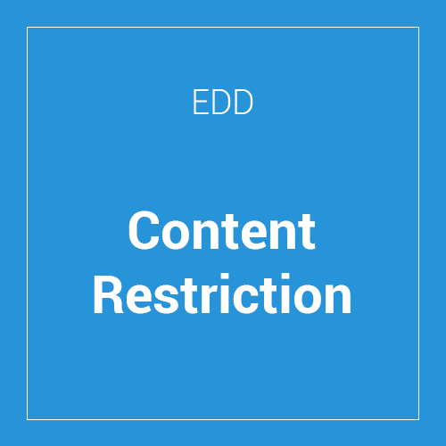 Easy Digital Downloads Content Restriction 2.3.3 1