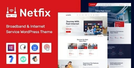 Netfix – Broadband & Internet Services Theme 1.2.0 1