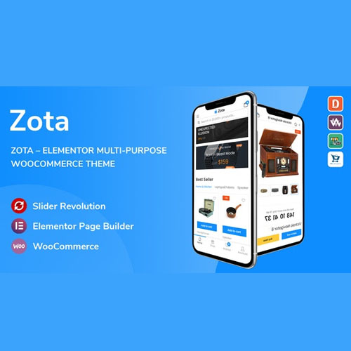 Zota – Elementor Multi-Purpose WooCommerce Theme 1.2.15 1