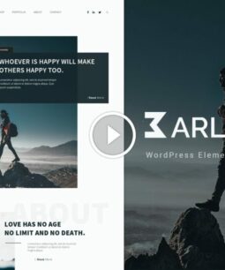 Barley - Elementor blog and magazine template kit