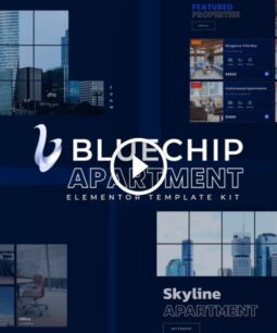 Bluechip - Elementor template kit for apartments and properties
