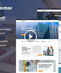 BuildinCraft- Kit de plantillas de Elementor de construcción