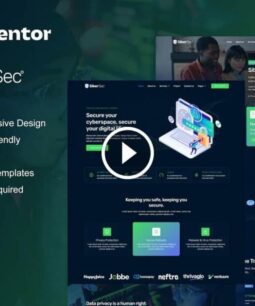 CyberSec: kit de plantillas Elementor de servicios de seguridad cibernética