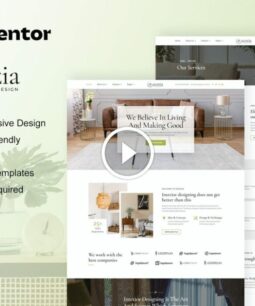 Decozia - Interior Design Service Elementor Template Kit