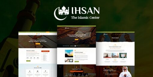 Ihsan – Islamic Prayer Center WordPress Theme 1.2.3 1