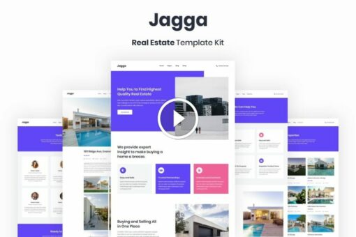 Jagga - Kit de plantillas de bienes raíces 1