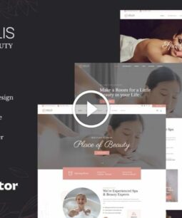 Mellis - Kit de modelos Elementor para beleza e spa