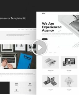 Miso - Minimum Portfolio Elementor Template Kit