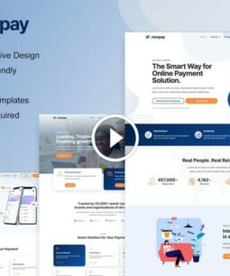 Moxpay - Elementor online payment gateway template kit