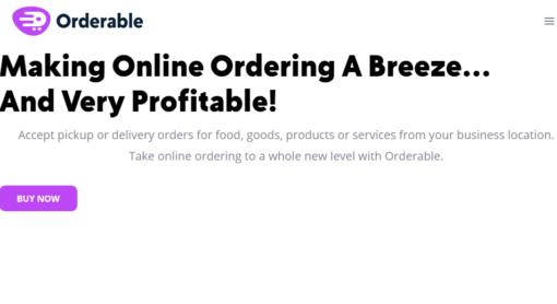 Orderable Pro 1.1.0– Food Ordering System for WordPress 1