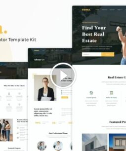Ruma - Elementor real estate template kit