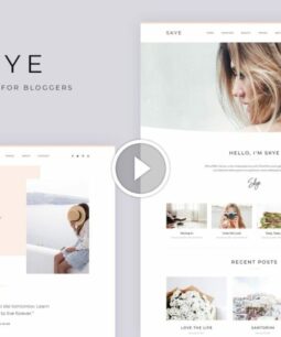Skye - Kit de modelos Elementor para blog moderno