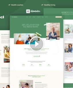 StrongMind - Kit de plantillas Elementor Pro para psicólogos y salud mental