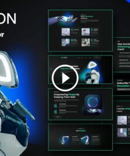 AVATION: kit de plantilla Elementor de robótica e inteligencia artificial