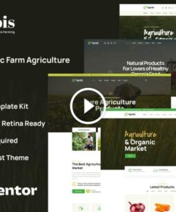 Agrois - Kit de plantillas de agricultura orgánica