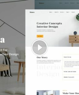 Bianca - Architecture Agency and Interior Design Elementor Template Kit