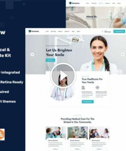 Carenow - Kit de plantilla Elementor para médicos y dentistas