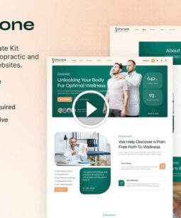 Chyrone: kit de plantilla Elementor de quiropráctica y fisioterapia