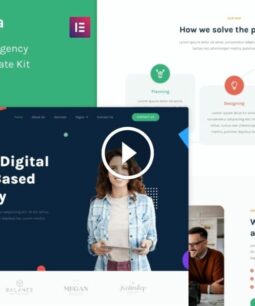 Colabora – Kit de Plantilla Elementor para Agencia Digital Creativa