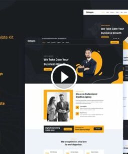 Datapro - Elementor template kit for creative agencies