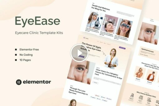 EyeEase: kits de plantillas para clínicas de atención ocular 1