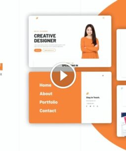 Farren - Kit de plantilla de Elementor CV/Reanudar