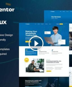 Invoux - Elementor Pro trading and investing template kit