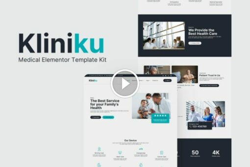 Kliniku – Kit de plantillas de elementos médicos 1