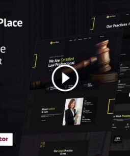 Law Place - Elementor template kit for law firms and legal firms