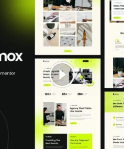 Lummox: kit de plantillas Elementor para agencias creativas