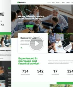 Manice - Kit de plantillas de Elementor empresarial