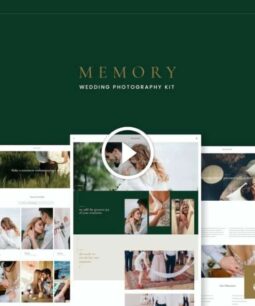 Memory - Elementor template kits for wedding photography