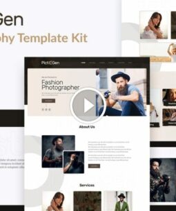 Pictogen - Creative Photography Elementor Template Kit