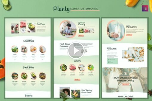 Planty - Kit de plantillas de café y restaurante 1