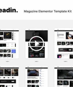Readin - Kit de plantillas Elementor para blogs y revistas