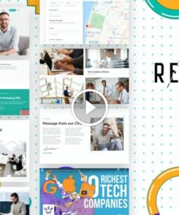 Redial - kit de modelos do Elementor para empresas e negócios