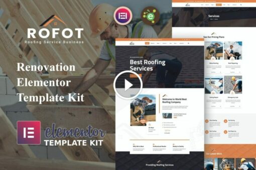 Rofot - Kit de Plantilla Elementor de Renovación 1