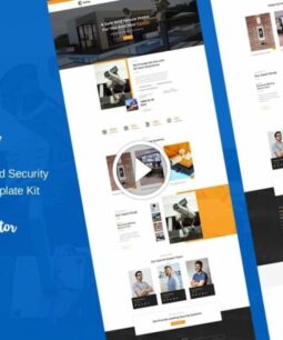 Serity - Kit de modelos Elementor para CFTV e câmeras de segurança