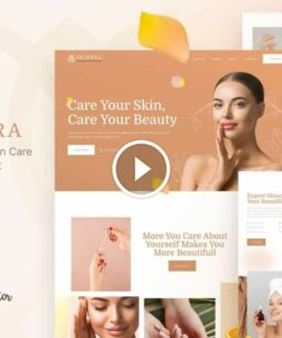 Skinera: kit de plantilla Elementor para dermatología y cuidado de la piel