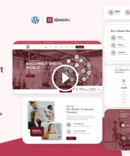 Techno Xpert: kit de plantilla de servicio de soluciones de TI y agencia de software