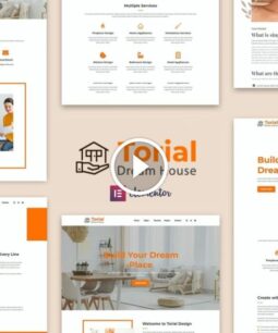 Torial - Kit de plantillas de Elementor para diseño de interiores