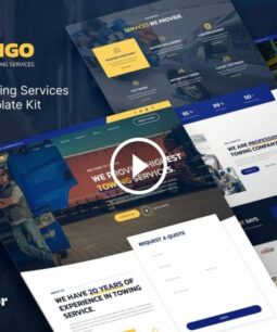 Towigo - Emergency Towing Services Elementor Template Kit