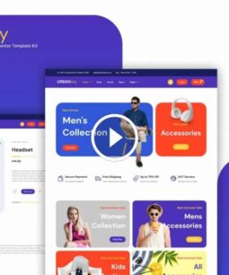 Urbanisty: um kit de modelos Elementor para comércio eletrônico multifuncional
