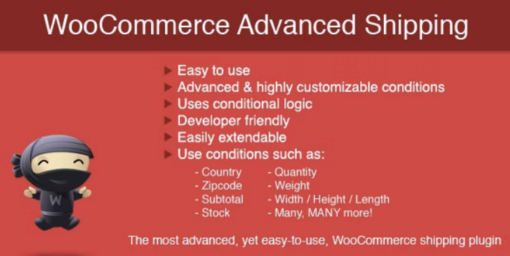 WooCommerce Advanced Shipping 1.1.1 1