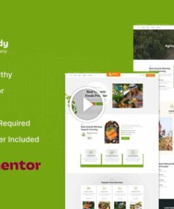 Agrifoody - Organic & Healthy Food Elementor Template Kit