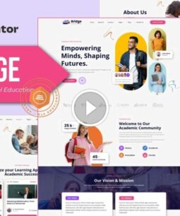 Bridge - University & School Education Elementor Template Kit