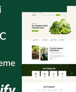 Brócolis - Tema Shopify para loja de alimentos orgânicos OS 2.0