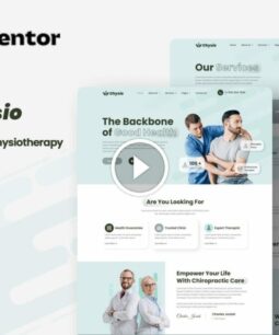 Chysio - Chiropractic & Physiotherapy Elementor Template Kit