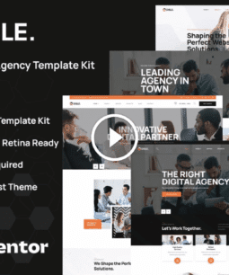 Disle - Kit de modelos Elementor para agências digitais